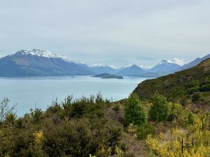 View from Bennet's Bluff of Lake Wakatipu, near Queenstown, South Island New Zealand