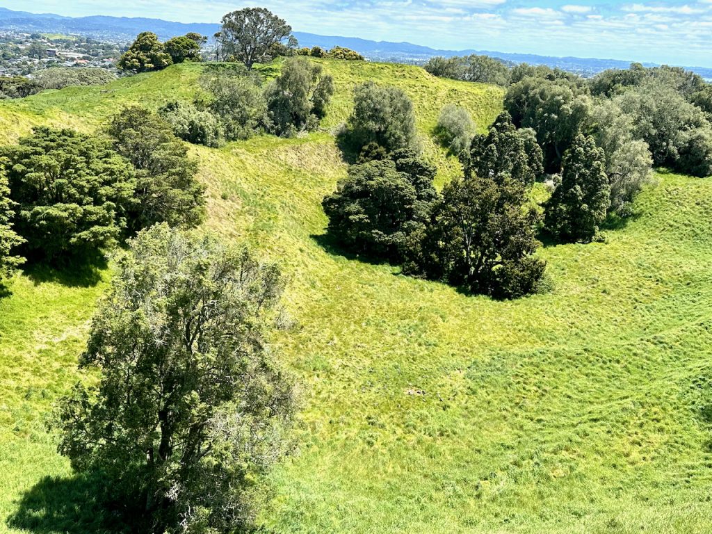 Volcanic Crater, One Tree Hill, Auckland, New Zealand