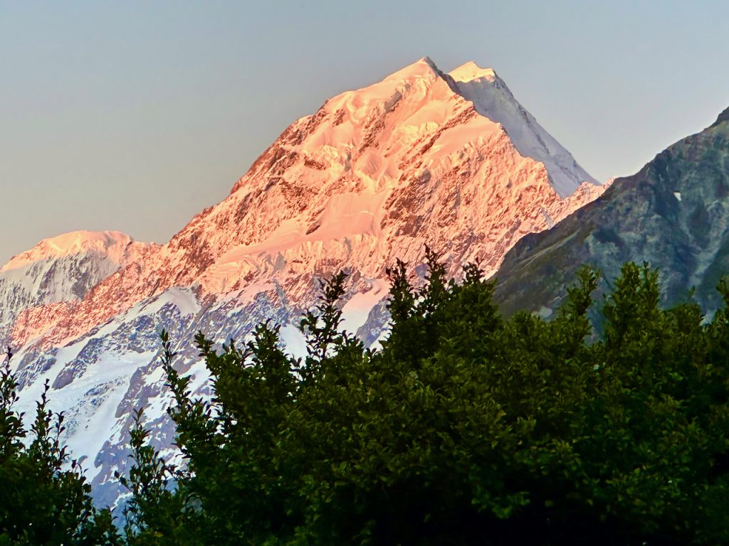 Aoraki / Mount Cook at dusk,South Island, New Zealand