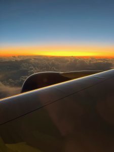 Flying back from Auckland to San Francisco
