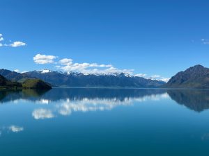 Lake Hāwea near Wanaka, South Island, New Zealand