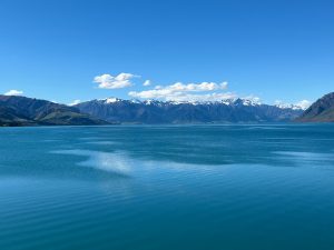 Lake Hāwea near Wanaka, South Island, New Zealand