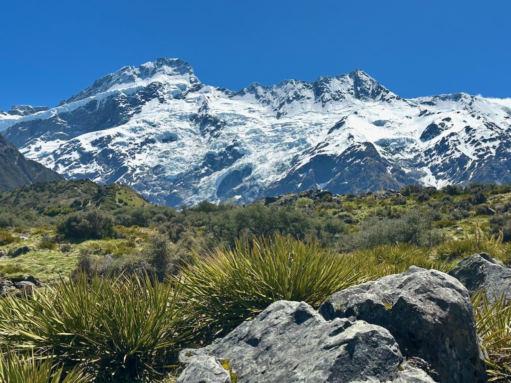 On Hooker Trail, Aoraki / Mount Cook, South Island, New Zealand