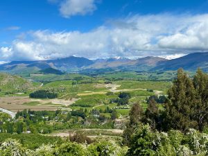 View of Queenstown, South Island, New Zealand