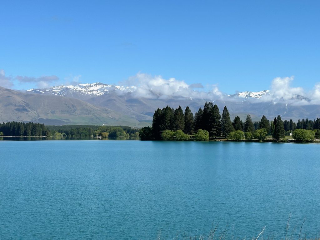 on the drive to Aoraki / Mount Cook, South Island, New Zealand