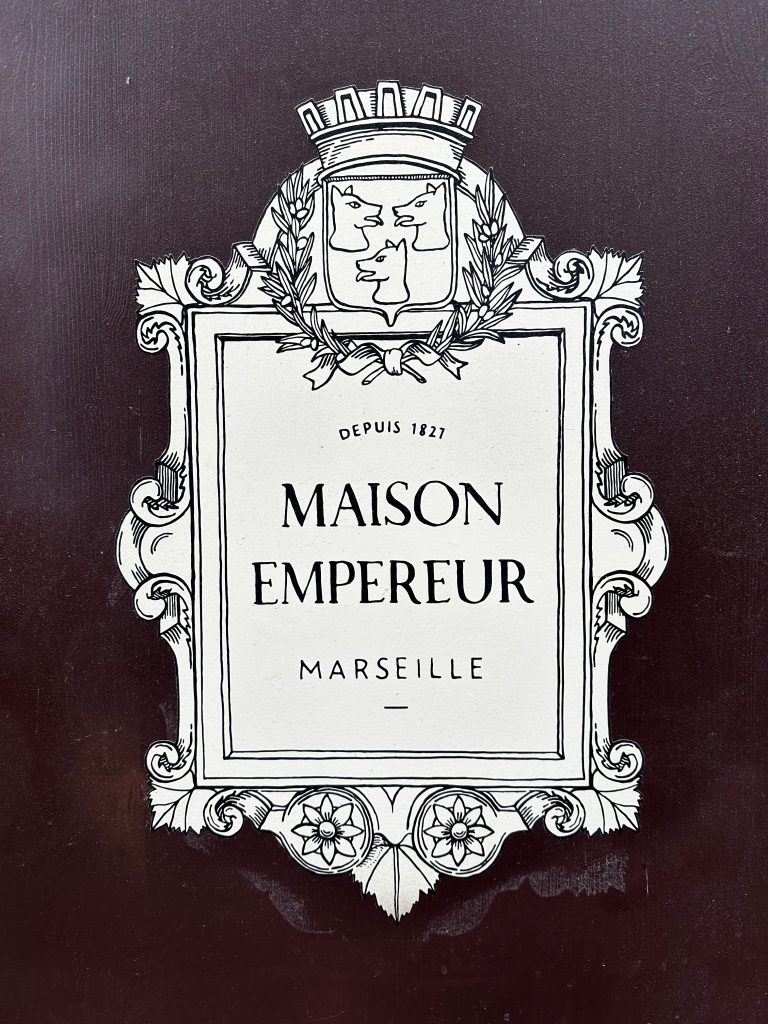 Maison Empereur Sign in Marseille