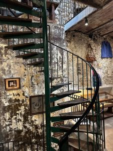 Museum staircase in Maison Empereur, Marseille