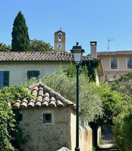 Church tower in Lourmarin