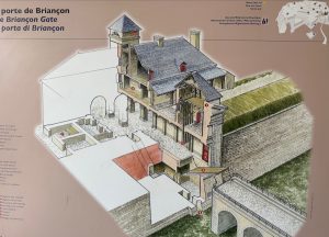 Briancon Gate at Mt Dauphin, les Hautes-Alpes, Provence, France