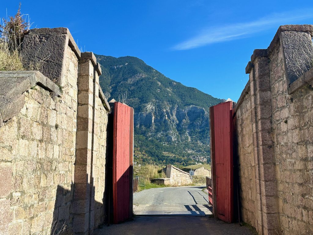 Gates of the Fortifications of Mt Dauphin, les Hautes-Alpes, Provence, France