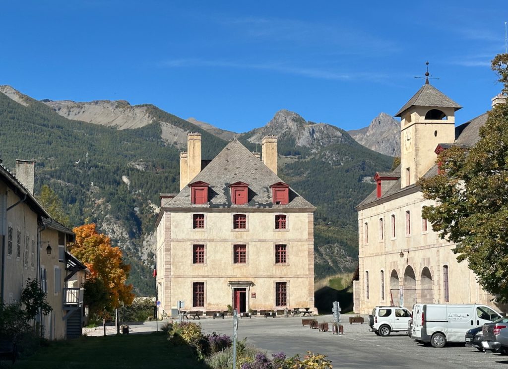Entry of Mt Dauphin, and Le Pavillon des Officiers,les Hautes-Alpes, Provence, France