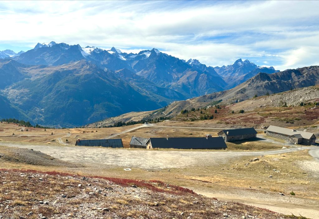 Military base at Col du Granon, les Hautes-Alpes, Serre Chevalier, Provence, France