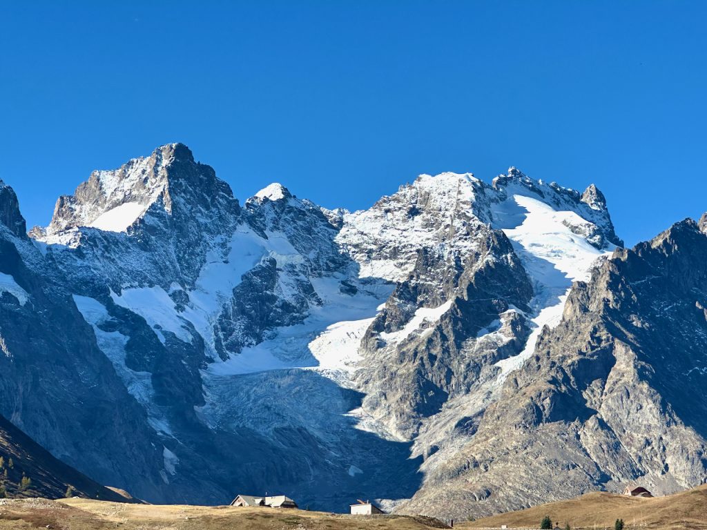 Mountains in Serre Chevalier, Les Hautes-Alpes, Provence, France