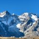 Mountains in Serre Chevalier, Les Hautes-Alpes, Provence, France