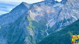 Mountains of Sestrières, Italian Alps, Italy