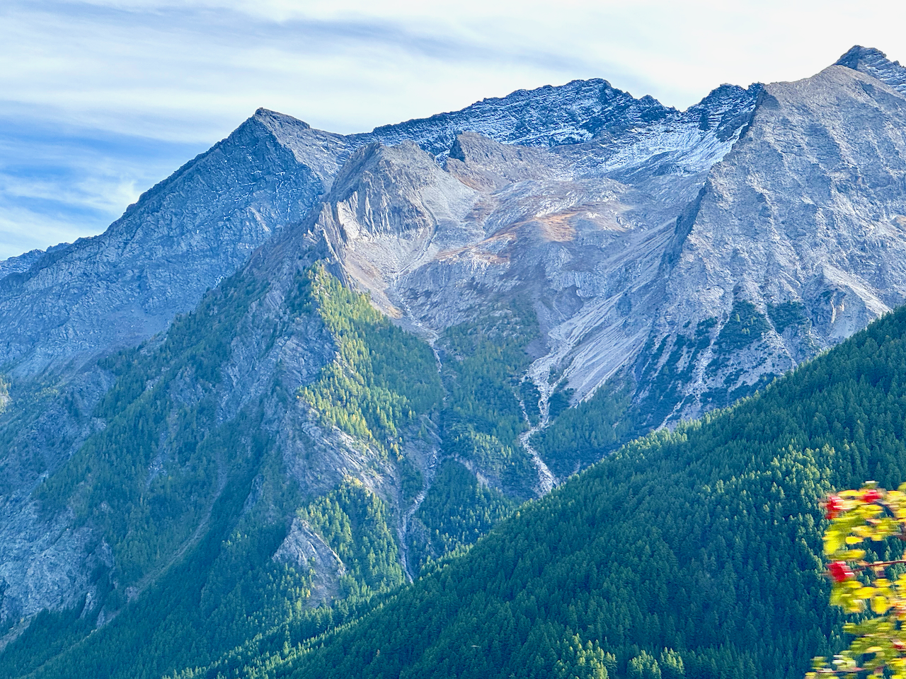 Mountains of Sestrières, Italian Alps, Italy