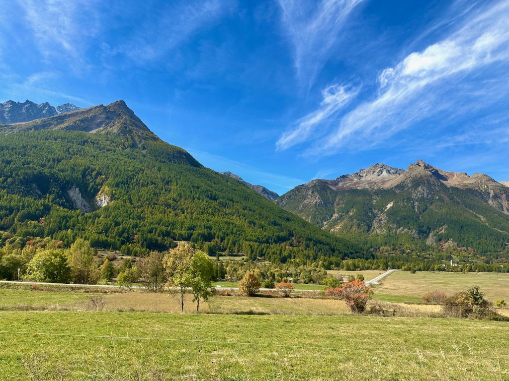Valley floor of Serre Chevalier