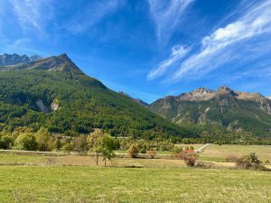 Valley floor of Serre Chevalier