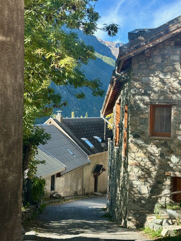 Streets of La Grave, La Grave, Serre Chevalier, Les Hautes-Alpes, Provence, France