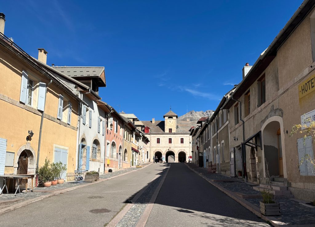 Streets of Mt Dauphin, les Hautes-Alpes, Provence, France