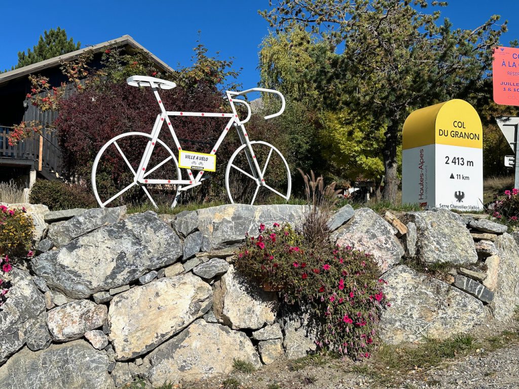 Tour de France at Col du Granon, Les Hautes-Alpes, Serre Chevalier, Provence, France