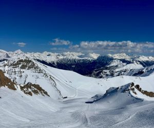 Views of the French Alps at Serre. Chevalier, France