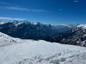 Views towards Briançon, Serre Chevalier, French Alps