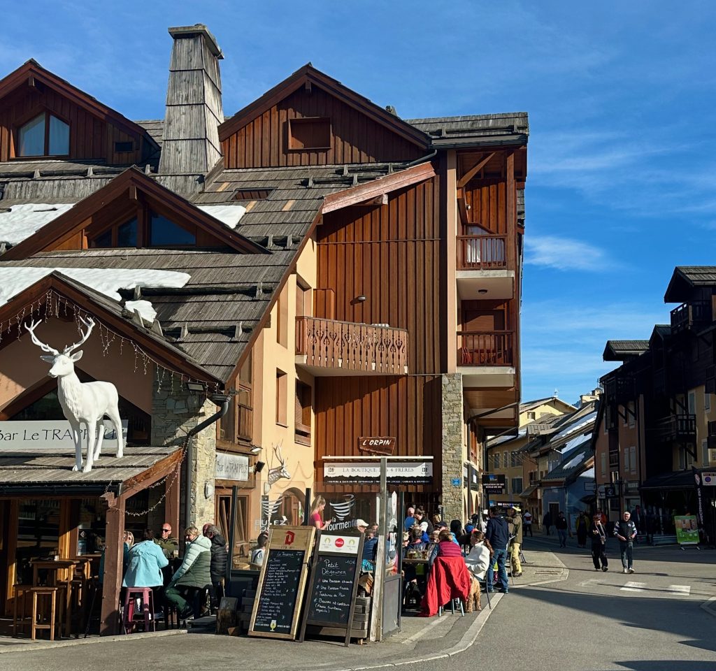 Village of Chantemerle, Serre Chevalier, French Alps