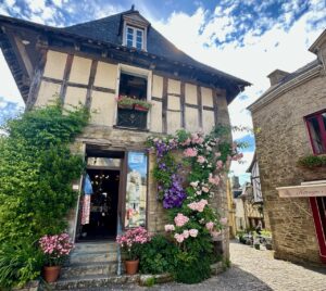 Architecture in Rochefort-en-Terre, Southern Brittany, France