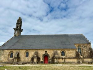 Church by Tour Vauban, Brittany, France