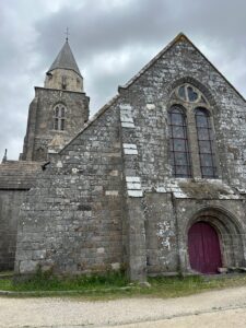 Church in Saint Suliac, Brittany, France