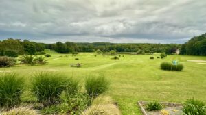 Grounds and golf course at Château de Boisgelin - Hôtel & Restaurant Mathieu Kergourlay, Pléhédel, Brittany, France