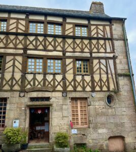 Medieval Building in Dinon Brittany, France