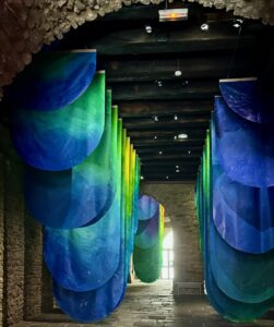 Museum exhibition in Vannes, Southern Brittany, France