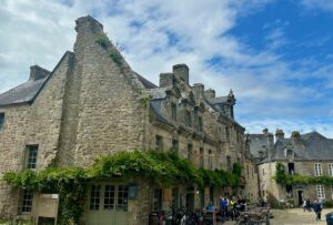 The Square in Locronan, Brittany, France