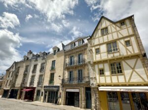 Architecture in Vannes, Brittany, France