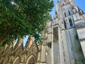 Eglise Saint-Pierre in Saintes, Charente-Maritime, Western France