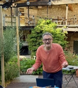 Our host at Tillaie Spa et Sauna, Pont-lʼAbbé-dʼArnoult, Western France
