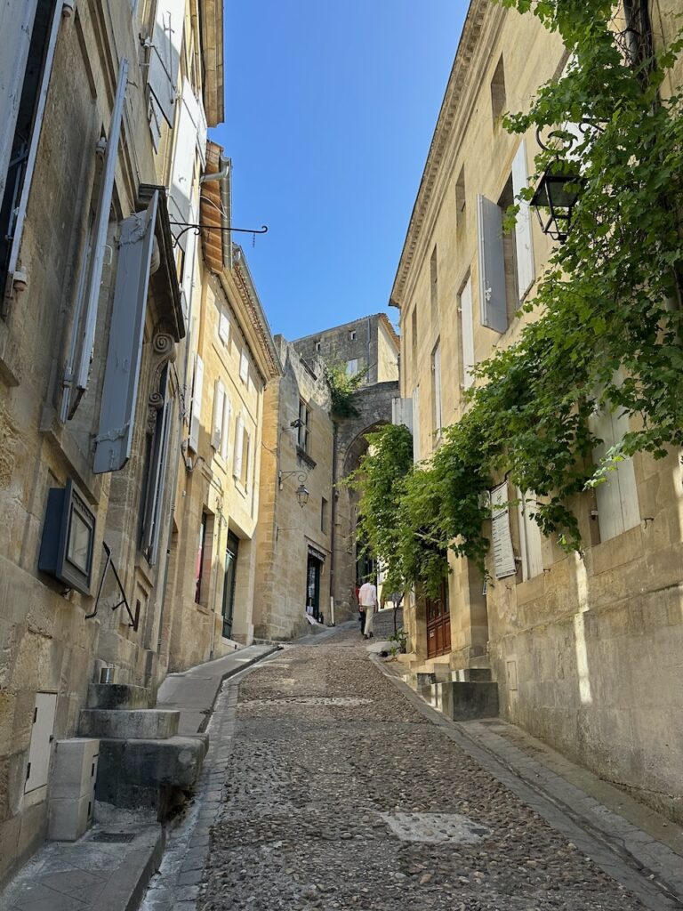 Streets of Saint-Émilion, Coteaux of Dordogne, Western France