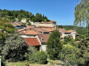 Views of Aubeterre sur Dronne, Charente, Western France
